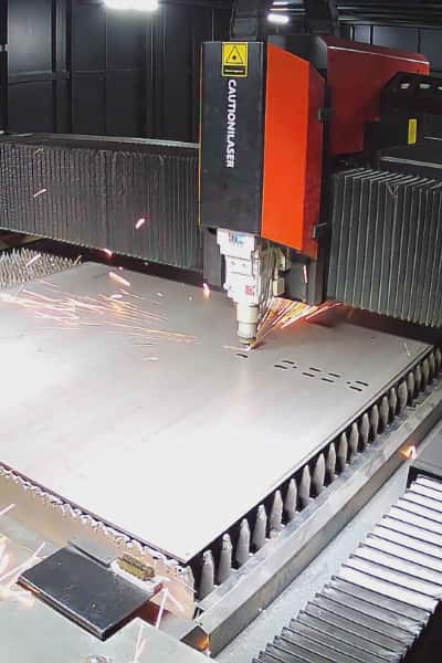 Taglio laser piano